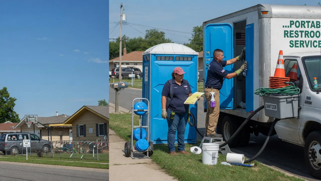 Portable Toilet Rental in The Rock, GA near me